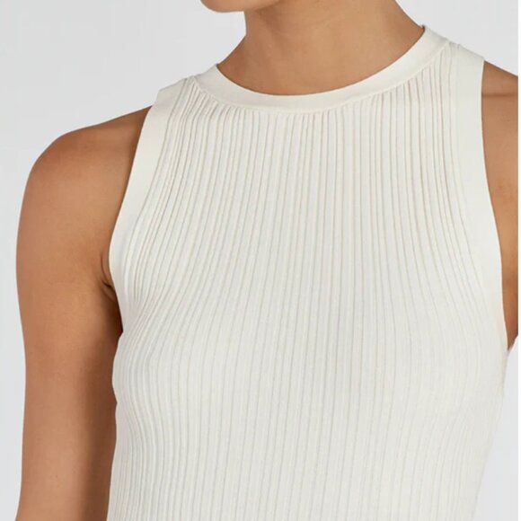 Ivory Knit Dress - Picture 5 of 6